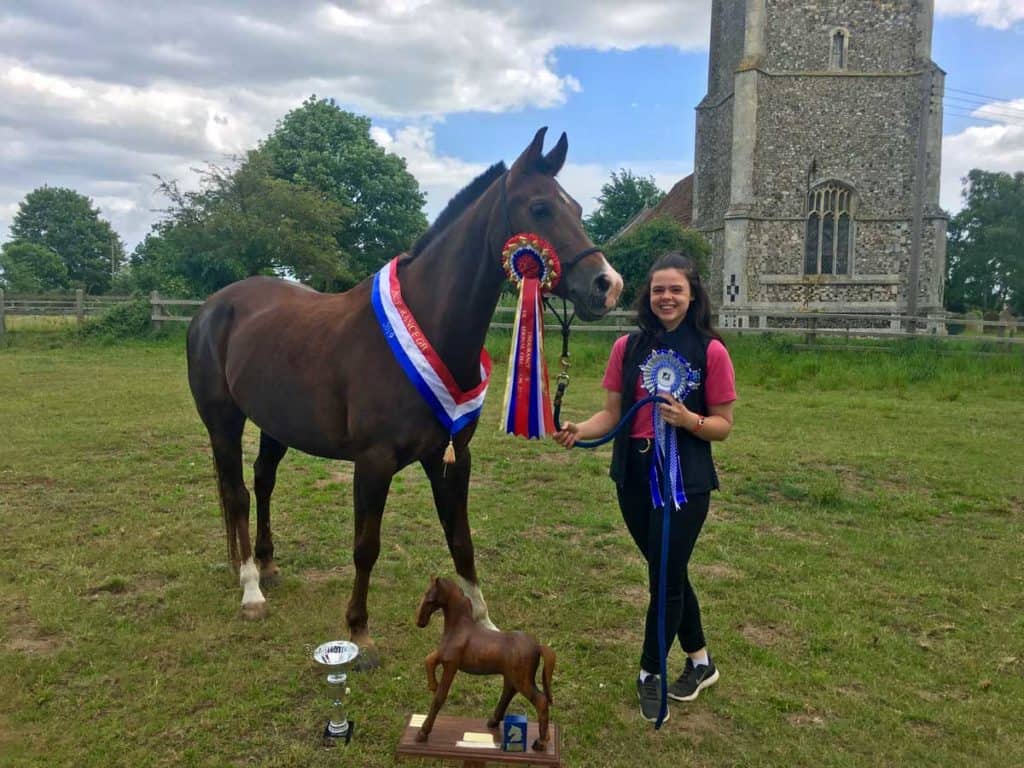 Endurance GB’s new Young Rider Champion, Suffolk-based Madison Pomroy