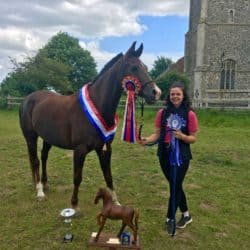 Endurance GB’s new Young Rider Champion, Suffolk-based Madison Pomroy