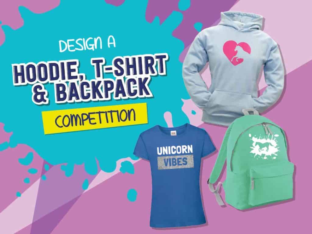 Design a hoodie, t-shirt and backpack competition