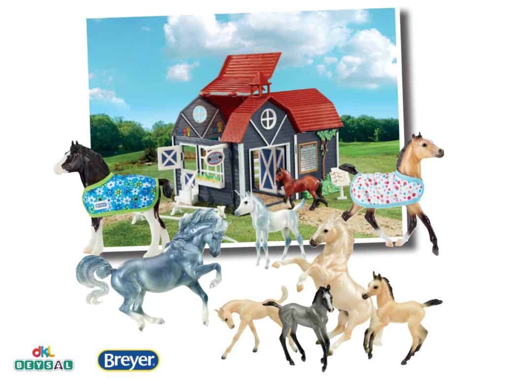 Breyer model horse competition set