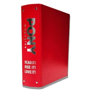 PONY magazine binder
