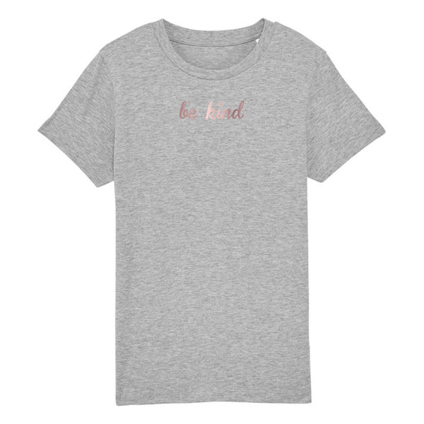 Be Kind t-shirt, heather grey