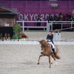 Charlotte Dujardin and Gio at the Tokyo Olympics 2020