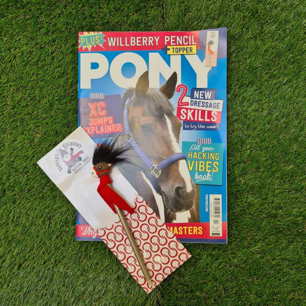 April PONY magazine and Willberry Wonder Pony charity
