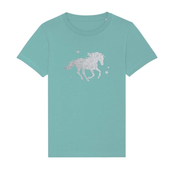 Cantering horse and stars t-shirt