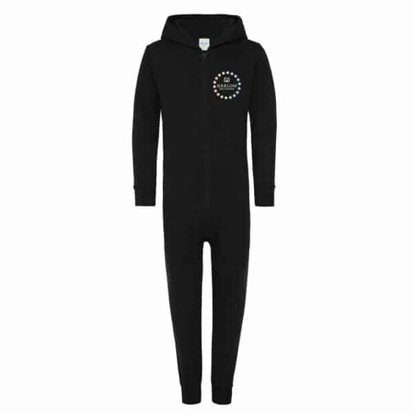 Harlow black ombre onesie