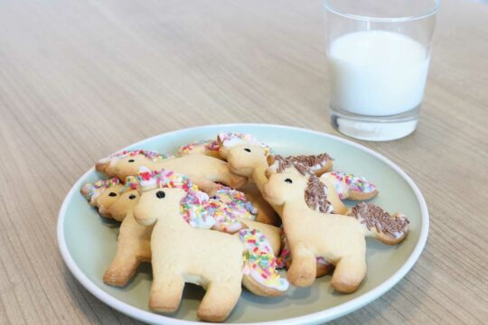 Unicorn biscuits PONY makes