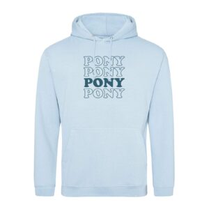 Pony Repeat hoodie