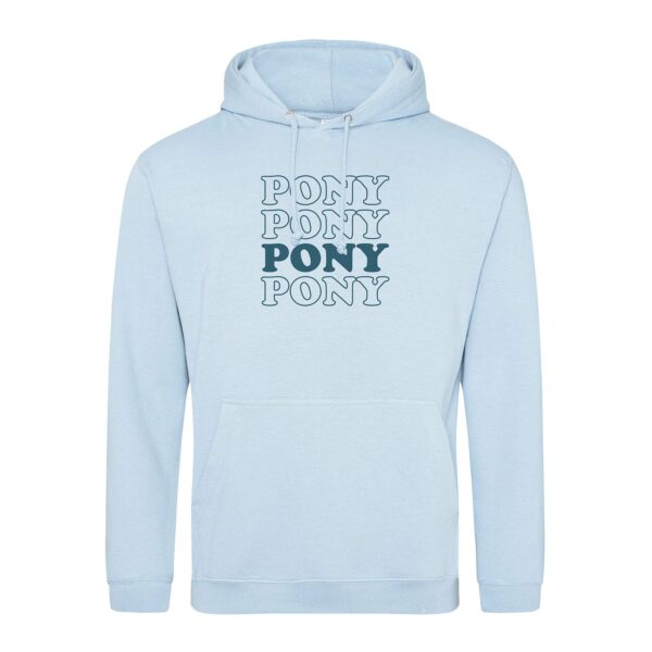 Pony Repeat hoodie