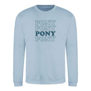 Pony Repeat Sweatshirt