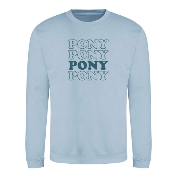 Pony Repeat Sweatshirt