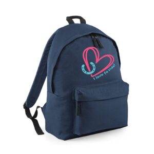 I love to ride backpack