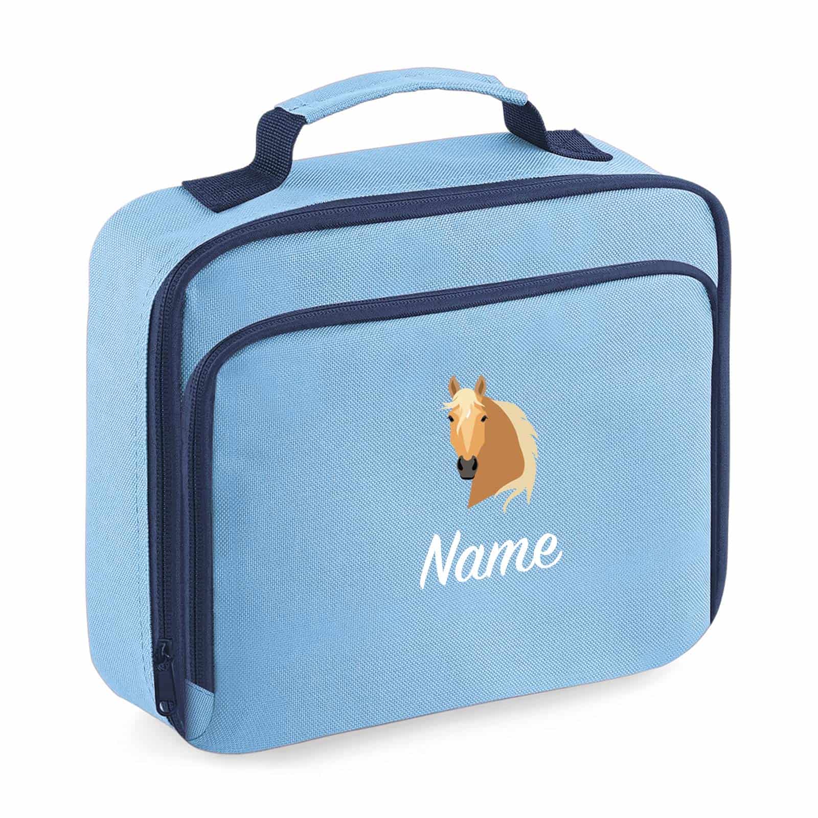 Personalised Horse Head lunch bag Pony Magazine