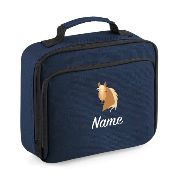 Personalised Palomino Horse Head lunch bag