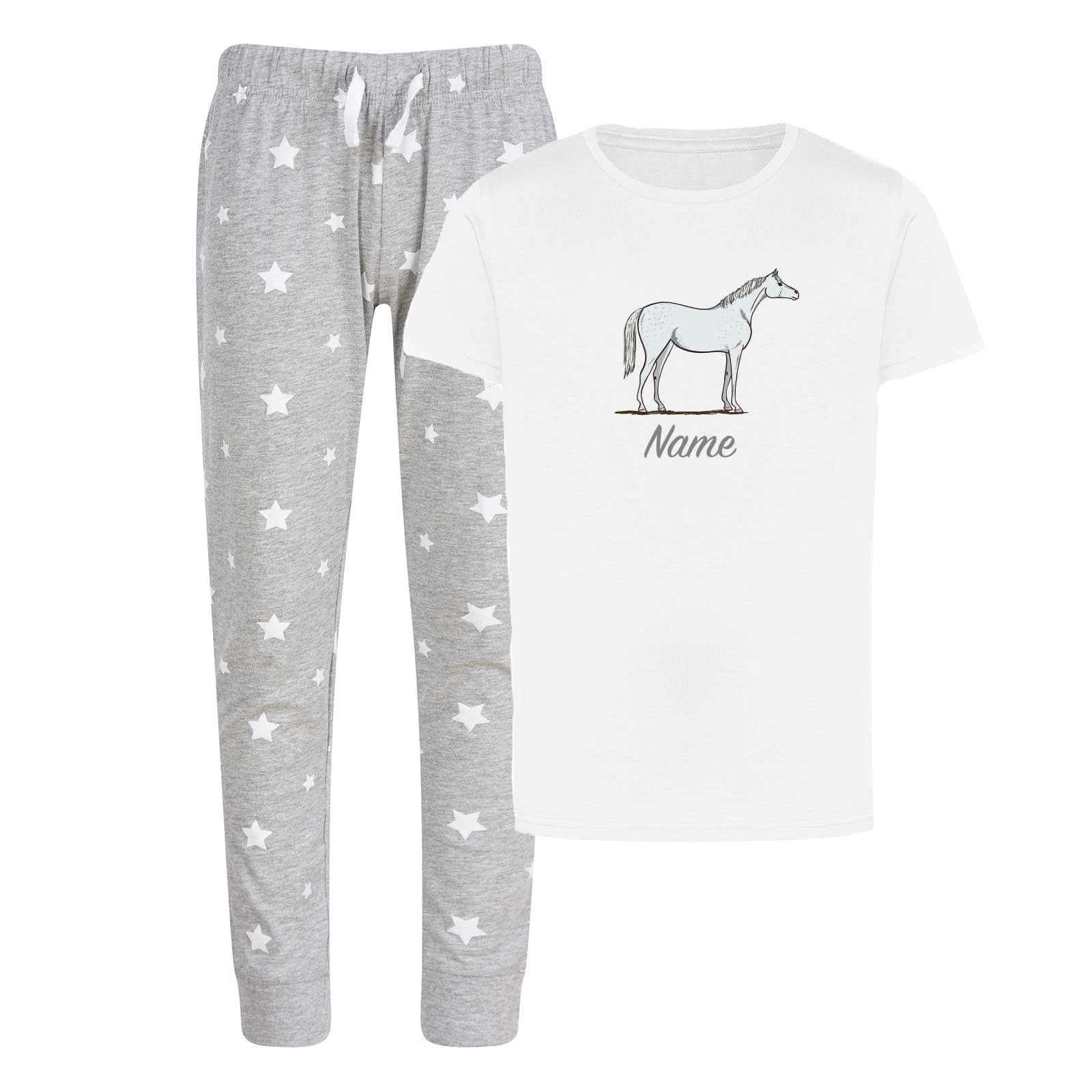 Kids horse pjs best sale