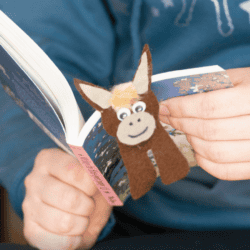 Make-a-donkey-bookmark