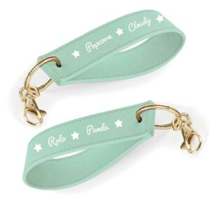 Harlow's ponies wristlet keyring