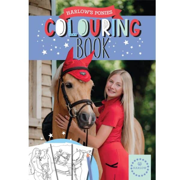Harlow's ponies colouring book 2