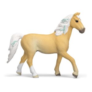 Schleich Harlow and Popcorn horse figurine
